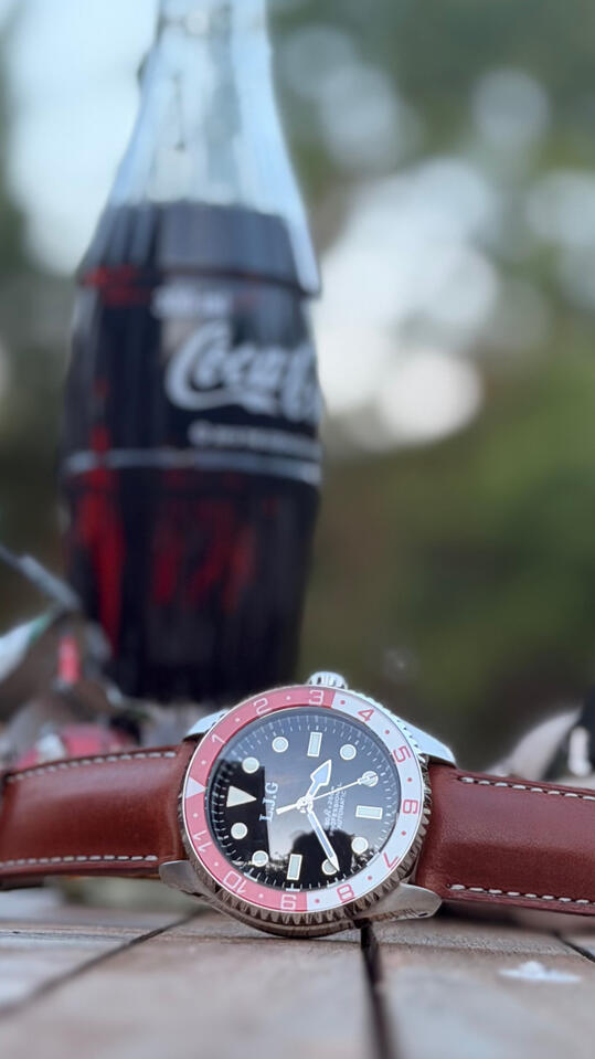 The Cherry Cola by LJG watch Co